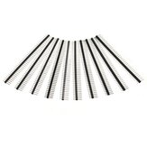 10 stuks 40-pins 2,54 mm enkele rij mannelijke pin header strip